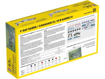 STARTER KIT F-86F Sabre / Canadair CL-13 B Sabre VI 