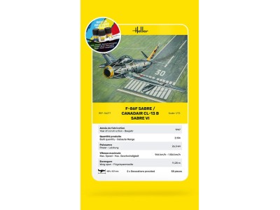 STARTER KIT F-86F Sabre / Canadair CL-13 B Sabre VI 