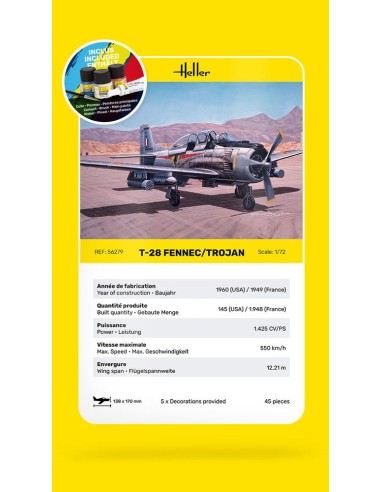 STARTER KIT T-28 Fennec / Trojan 