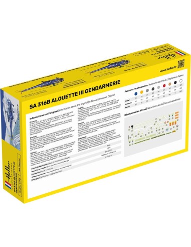 STARTER KIT SA 316 Alouette III Gendarmerie 