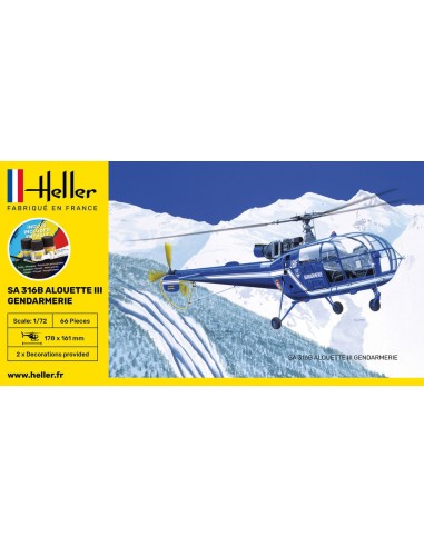 STARTER KIT SA 316 Alouette III Gendarmerie 