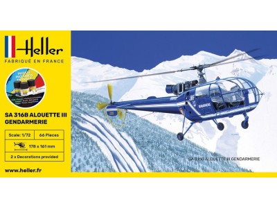 STARTER KIT SA 316 Alouette III Gendarmerie 
