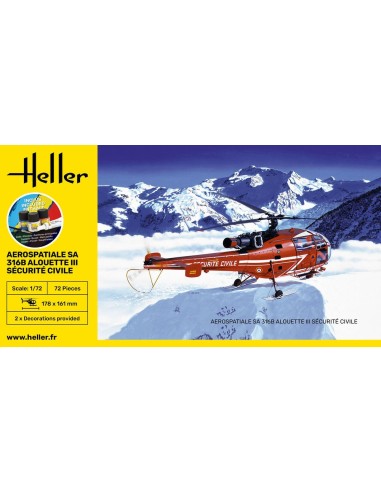 STARTER KIT Alouette III Sécurité Civile 