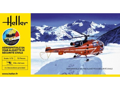 STARTER KIT Alouette III Sécurité Civile 