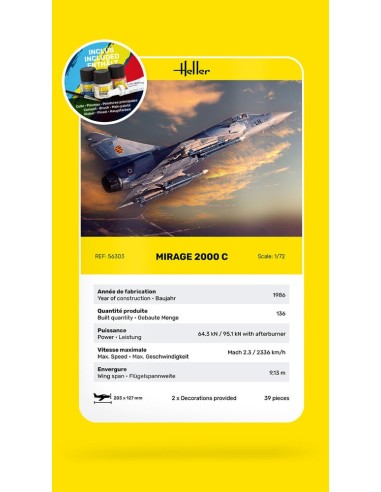 STARTER KIT Mirage 2000 C 