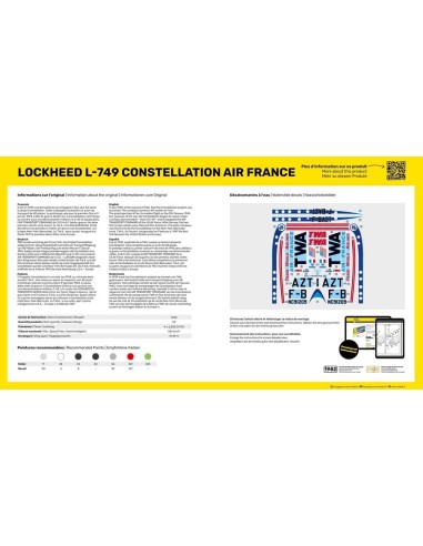 STARTER KIT L-749 Constellation A.F. 