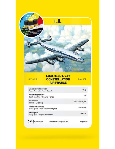 STARTER KIT L-749 Constellation A.F. 