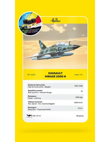 STARTER KIT Mirage 2000 N 