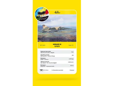 STARTER KIT Mirage III E 