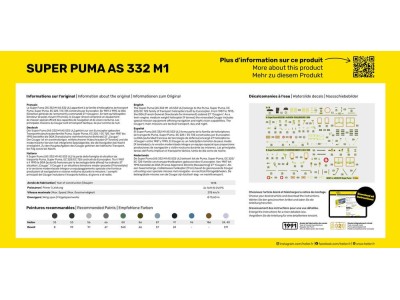 STARTER KIT Super Puma AS 332 M1 