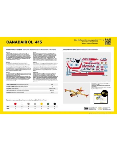 STARTER KIT Canadair CL-415 