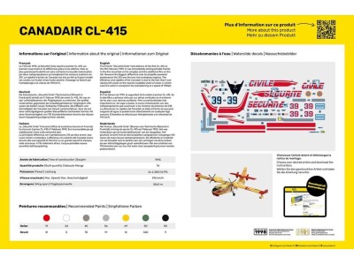 STARTER KIT Canadair CL-415 