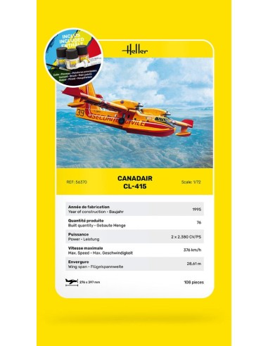 STARTER KIT Canadair CL-415 