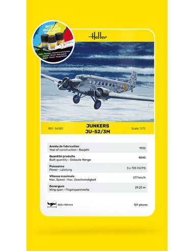 STARTER KIT Ju-52/3m 