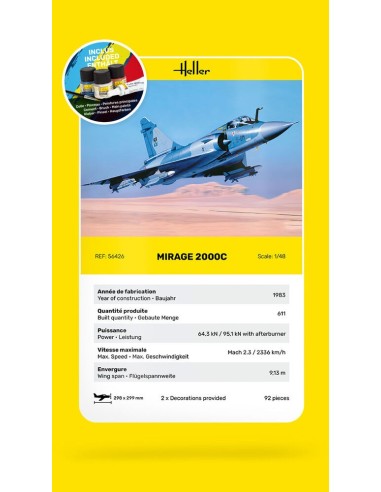 STARTER KIT Mirage 2000 C 