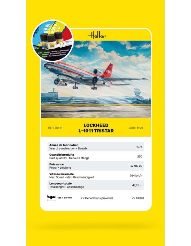 STARTER KIT Lockheed L-1011 Tristar 