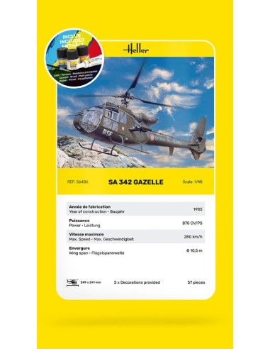 STARTER KIT SA 342 Gazelle 