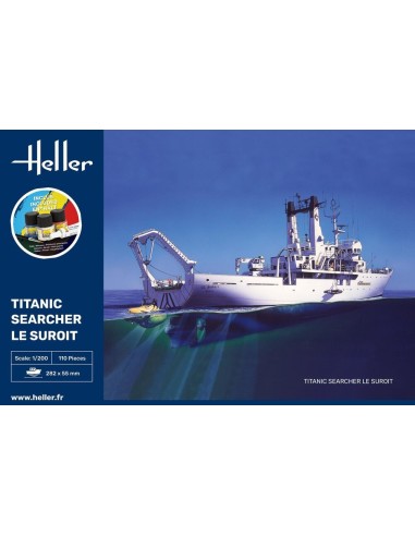 STARTER KIT Titanic Searcher "Le Suroit" 