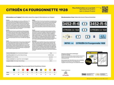 STARTER KIT Citroen C4 Fourgonnette 1928 