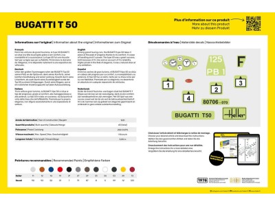 STARTER KIT Bugatti T 50 