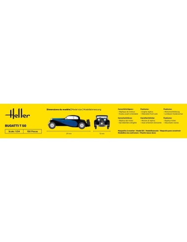 STARTER KIT Bugatti T 50 