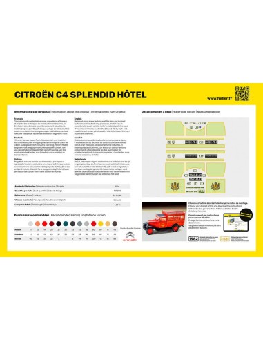 STARTER KIT Citroen C4 "Splendid Hotel" 