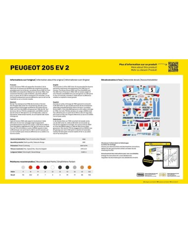 STARTER KIT Peugeot 205 EV 2 