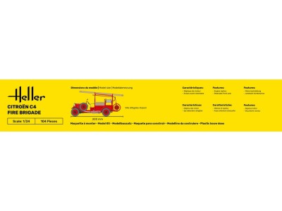 STARTER KIT Citroen C4 Fire Brigade 