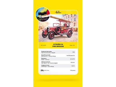 STARTER KIT Citroen C4 Fire Brigade 