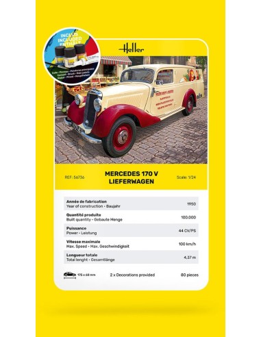 STARTER KIT MB 170 Lieferwagen 