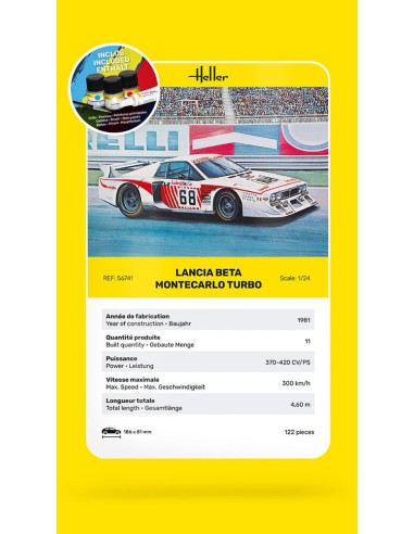 STARTER KIT Lancia Beta Montecarlo Turbo 