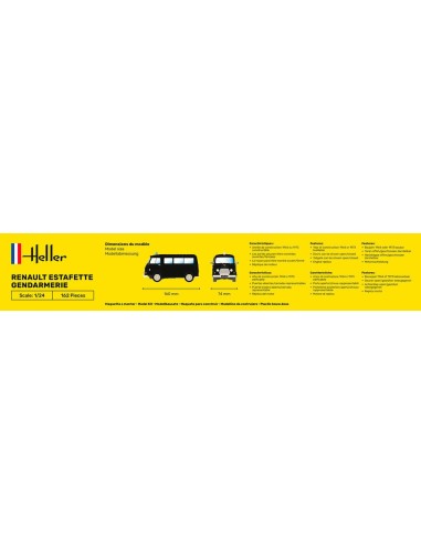 STARTER KIT Renault Estafette Gendarmerie 
