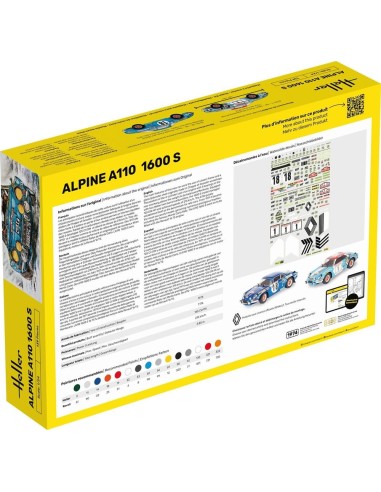 STARTER KIT Alpine A110 (1600S) 