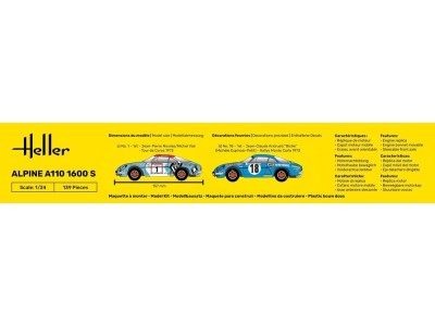 STARTER KIT Alpine A110 (1600S) 