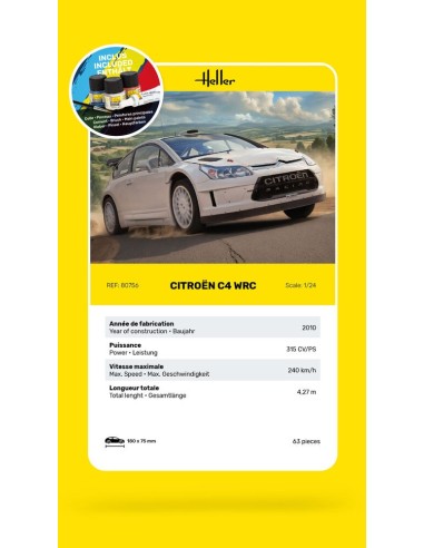 STARTER KIT Citroen C4 WRC 