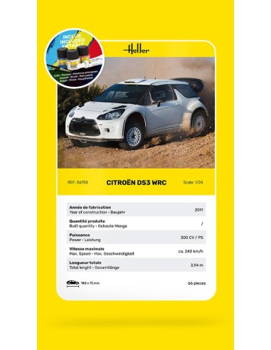 STARTER KIT Citroen DS3 WRC 