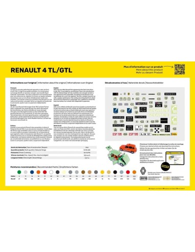 STARTER KIT Renault 4TL/GTL 