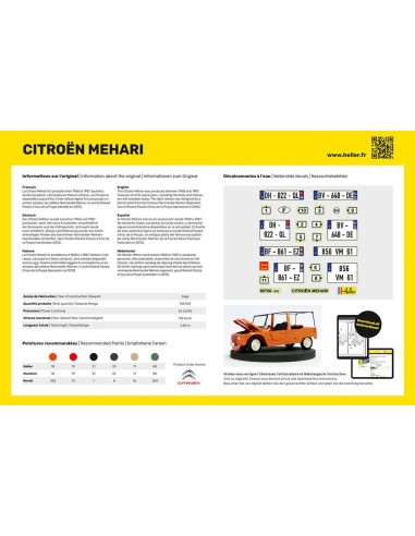 STARTER KIT Citroen Mehari 