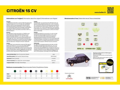 STARTER KIT Citroen 15 CV 