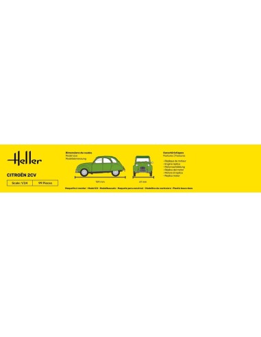 STARTER KIT Citroen 2 CV 