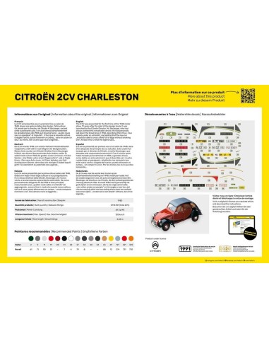 STARTER KIT Citroen 2CV Charleston 