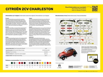 STARTER KIT Citroen 2CV Charleston 