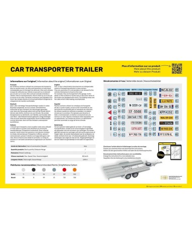 STARTER KIT Car Transporter Trailer 
