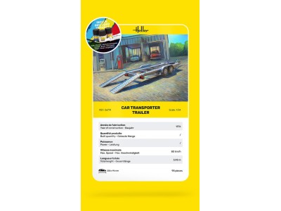 STARTER KIT Car Transporter Trailer 