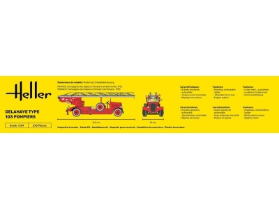 STARTER KIT Delahaye Type 103 Pompiers 