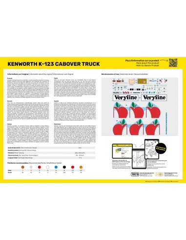 STARTER KIT Kenworth K-123 Cabover Truck 