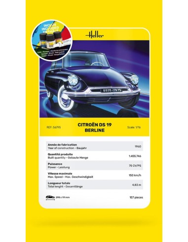 STARTER KIT Citroen DS 19 