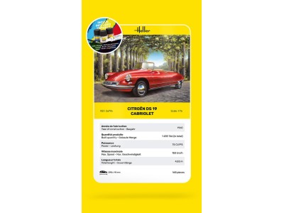 STARTER KIT Citroen DS 19 Cabriolet 