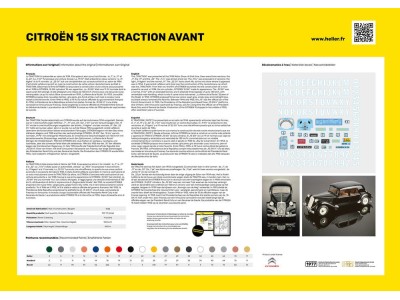STARTER KIT Citroen 15 SIX Traction Avant 