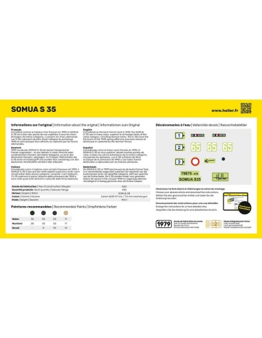 STARTER KIT Somua S35 